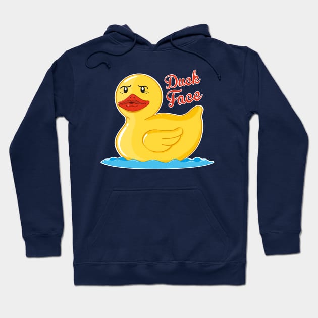 Duck face with a duck Hoodie by madebystfn